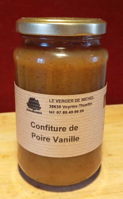 Confiture Poire-Vanille BIO