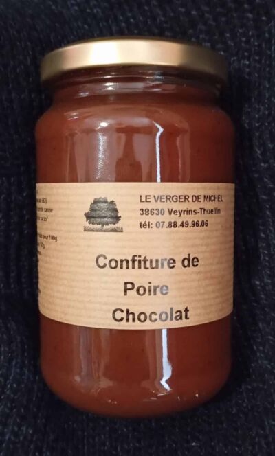 Confiture Poire-Chocolat BIO