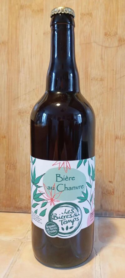 Bière Du Temps éphémère au chanvre