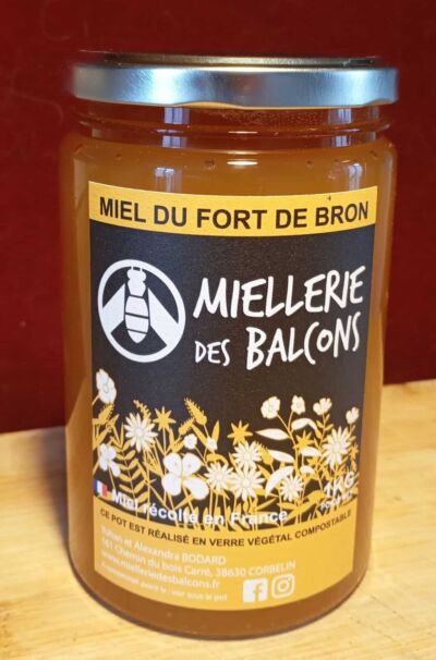 Miel toutes fleurs BIO - miellerie des balcons